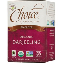 缘起物语 美国Choice Organic Teas有机 大吉岭茶